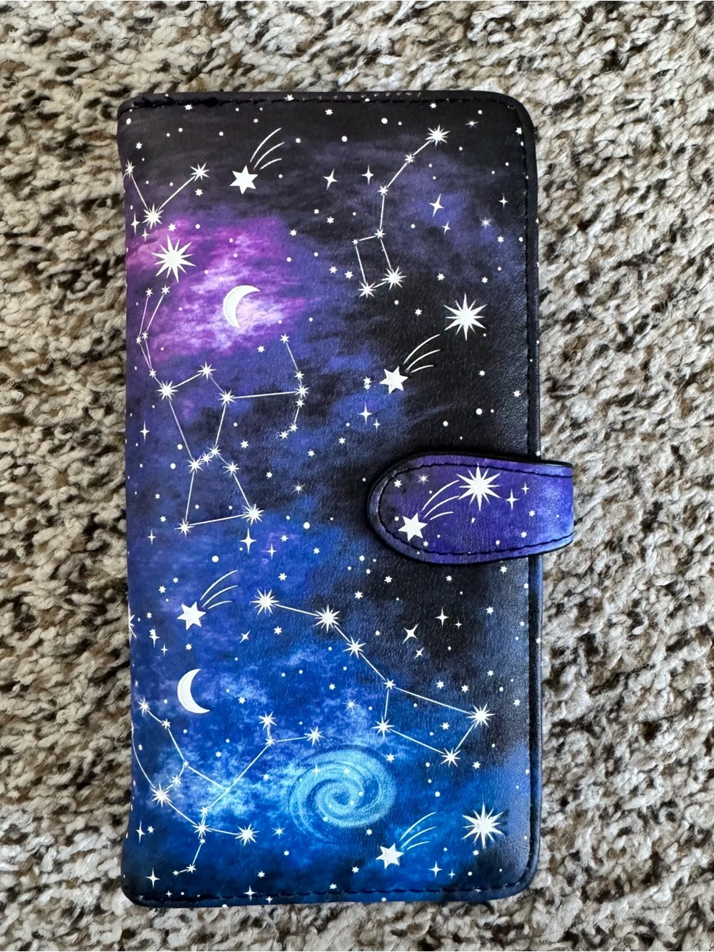 Constellation Watercolor-style Wallet